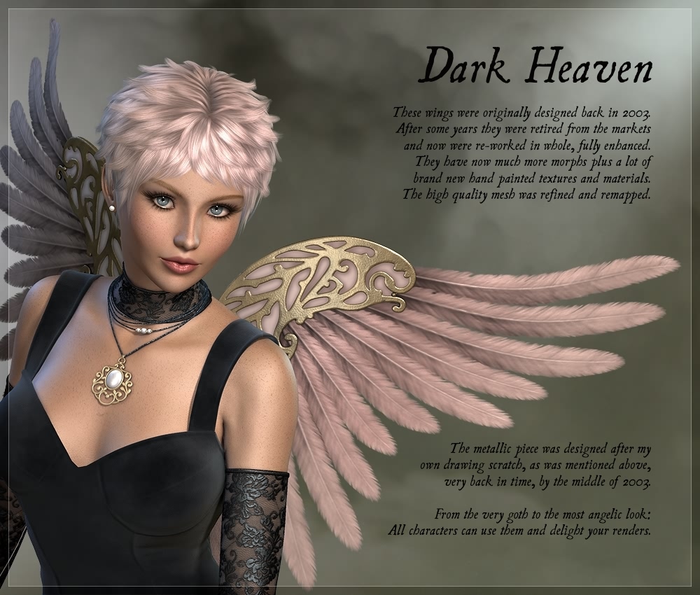 Dark Heaven Wings by N/A