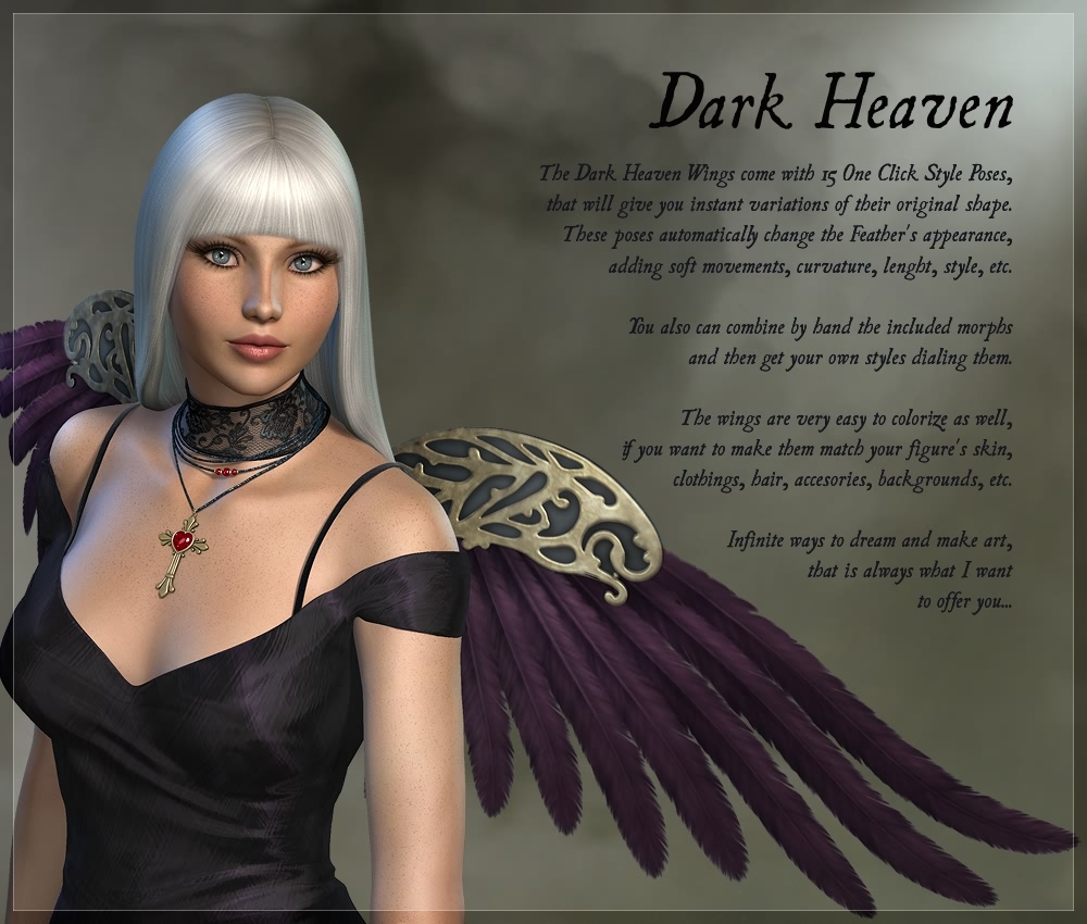 Dark Heaven Wings by N/A