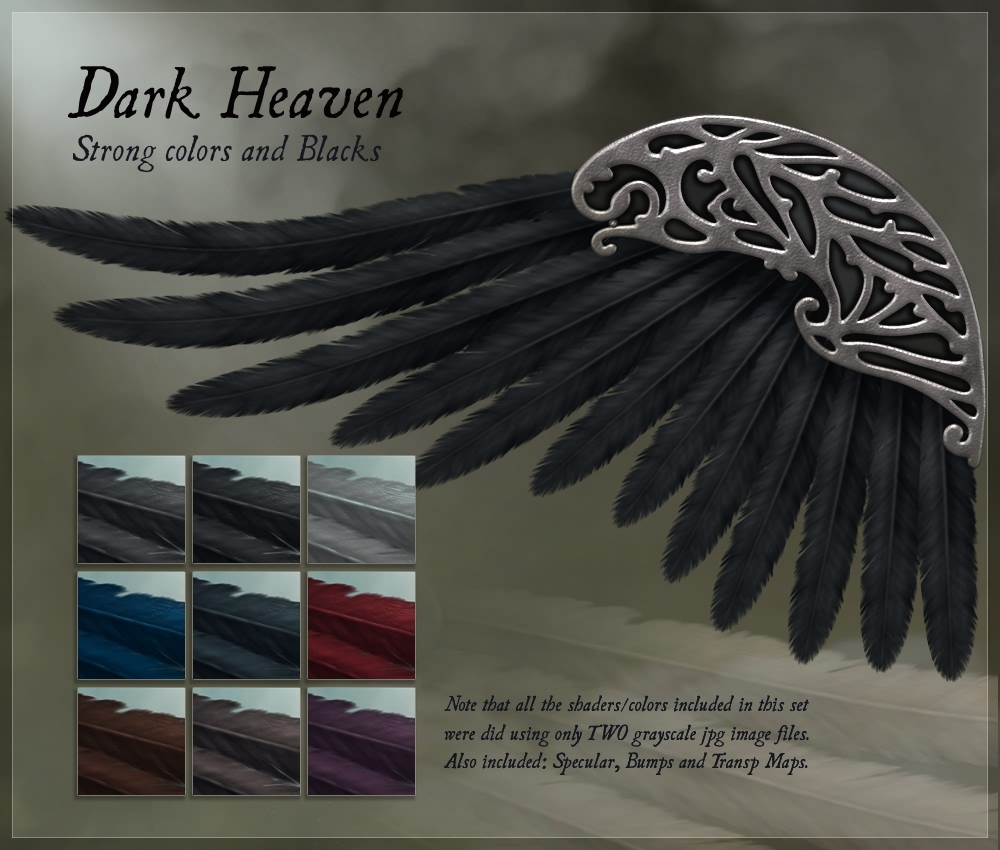 Dark Heaven Wings by N/A