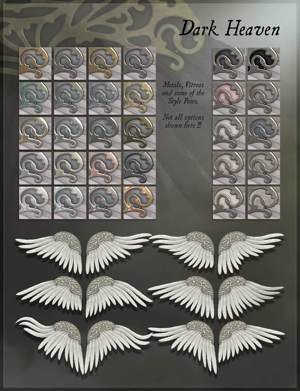 Dark Heaven Wings by N/A