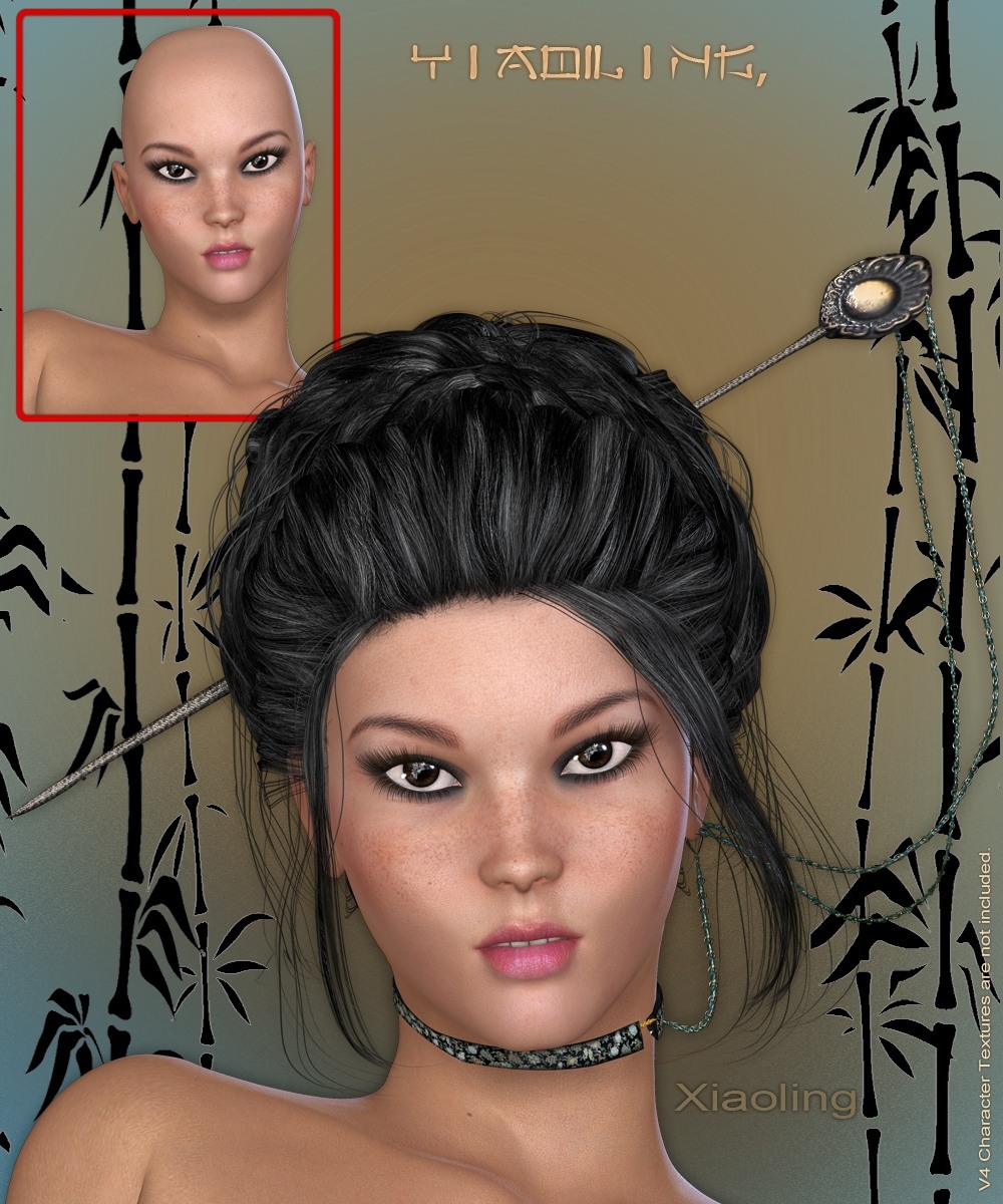 UnNatural 3  Far East  -  Morphs & Accessories V4 by N/A
