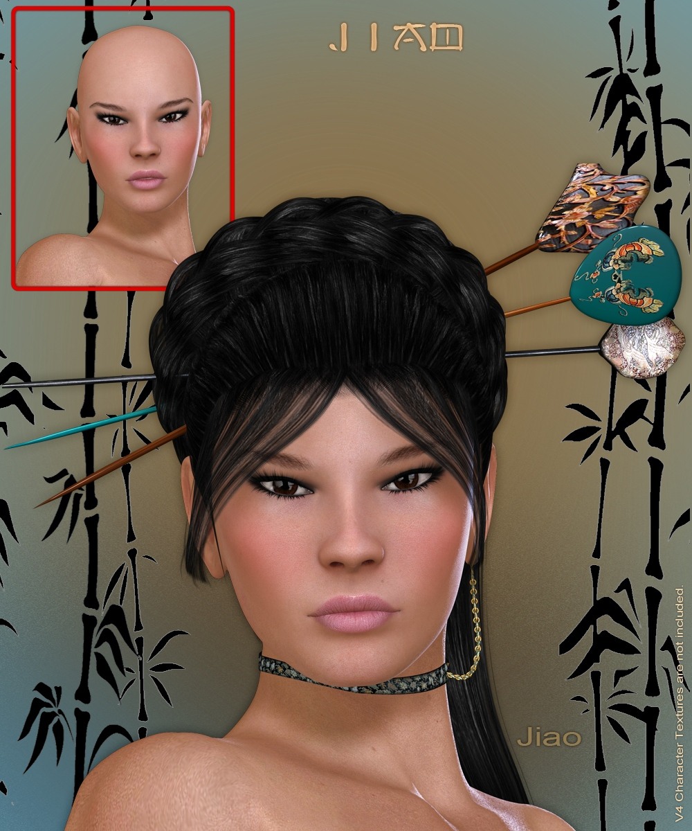 UnNatural 3  Far East  -  Morphs & Accessories V4 by N/A