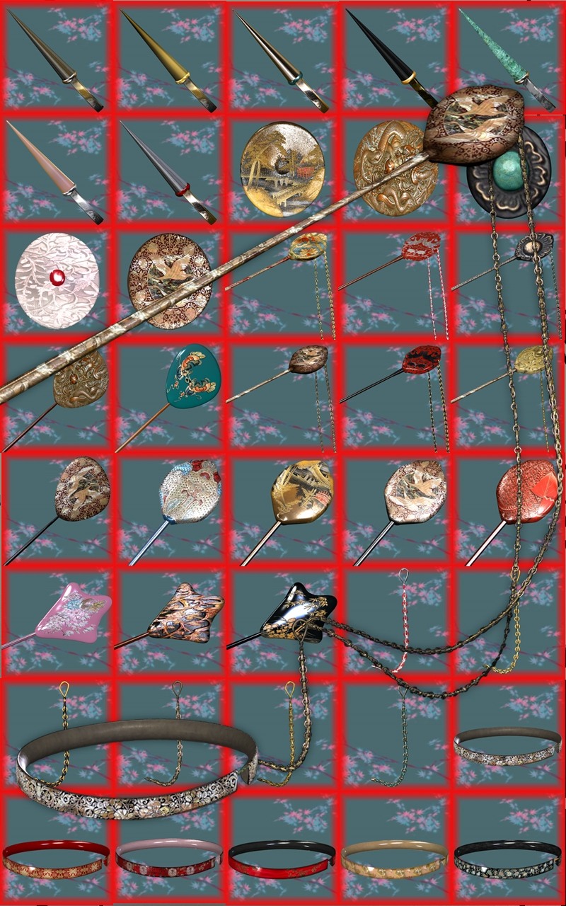UnNatural 3  Far East  -  Morphs & Accessories V4 by N/A