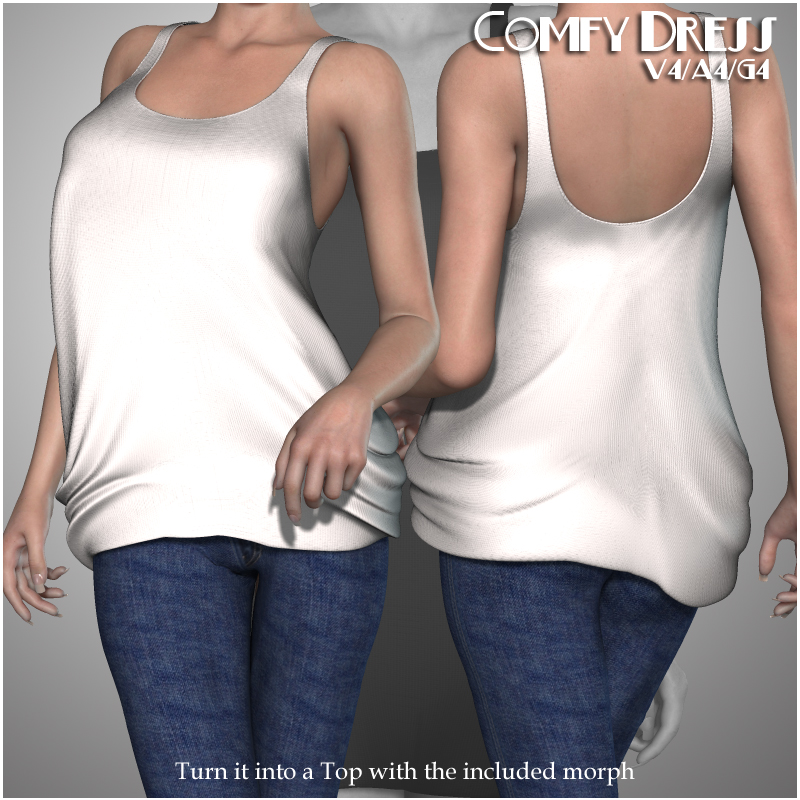 Comfy Dress V4-A4-G4 by N/A