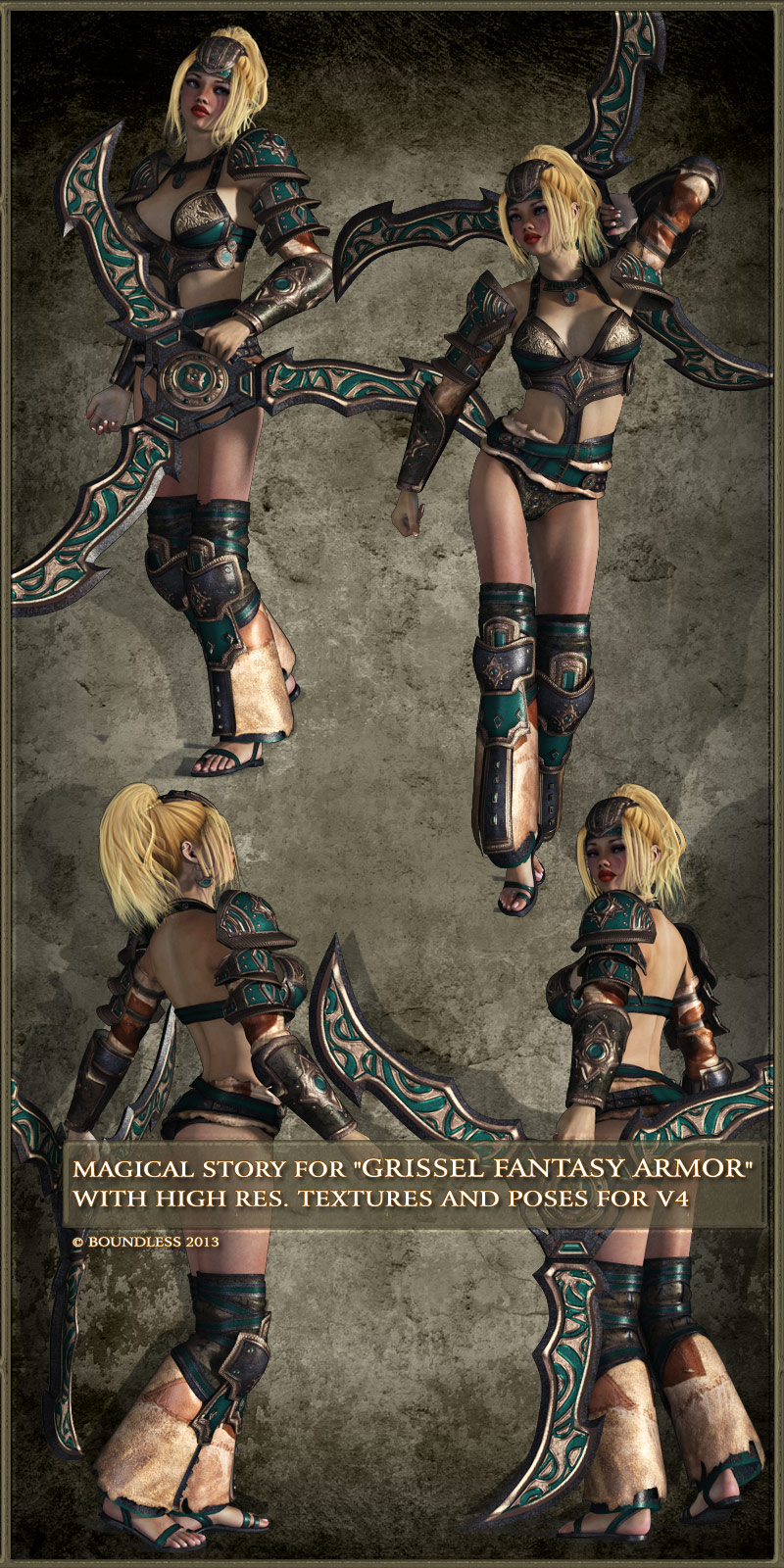 Magical Story for Grissel Fantasy Armor by N/A