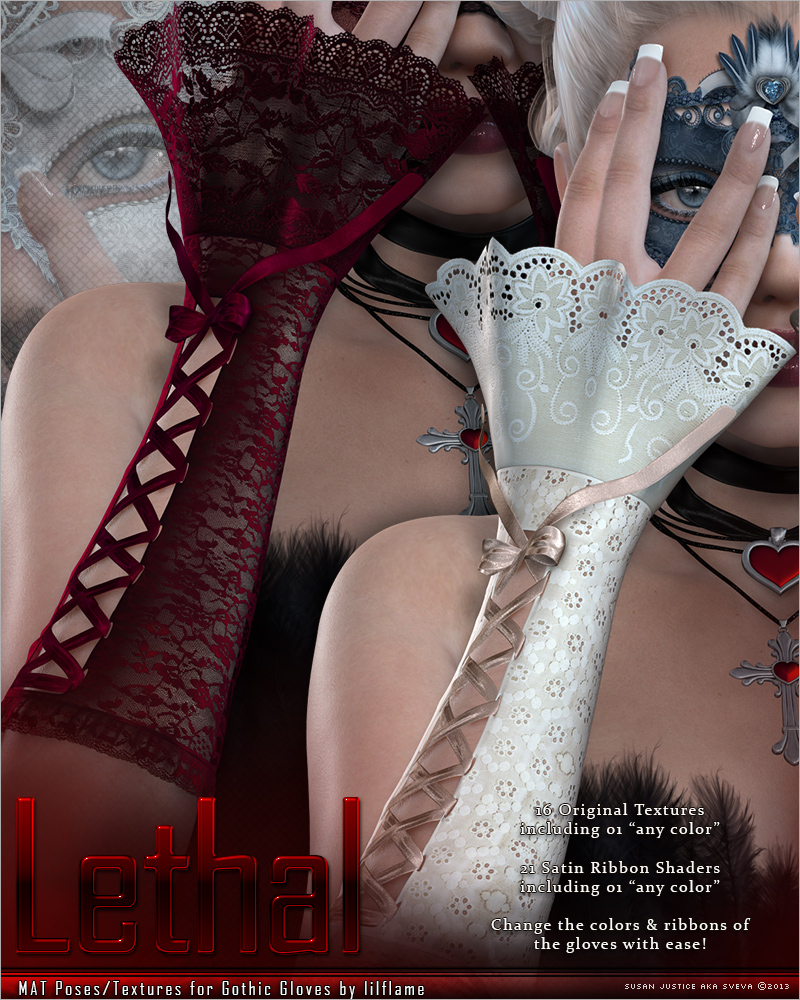 Lethal for Gothic Gloves by N/A