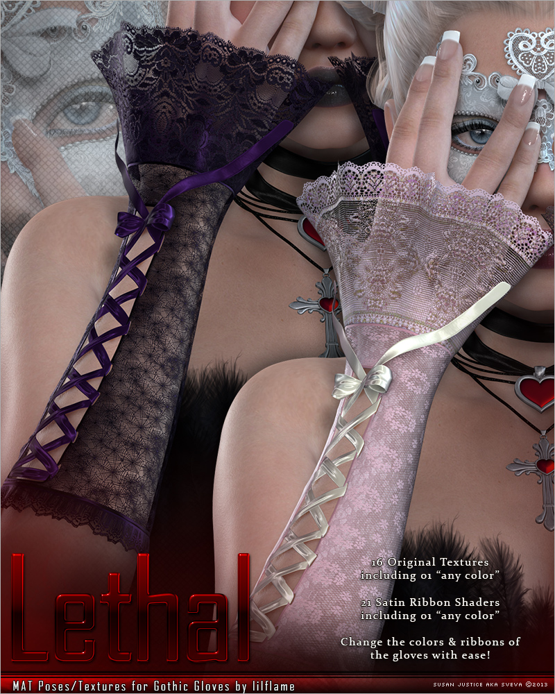 Lethal for Gothic Gloves by N/A