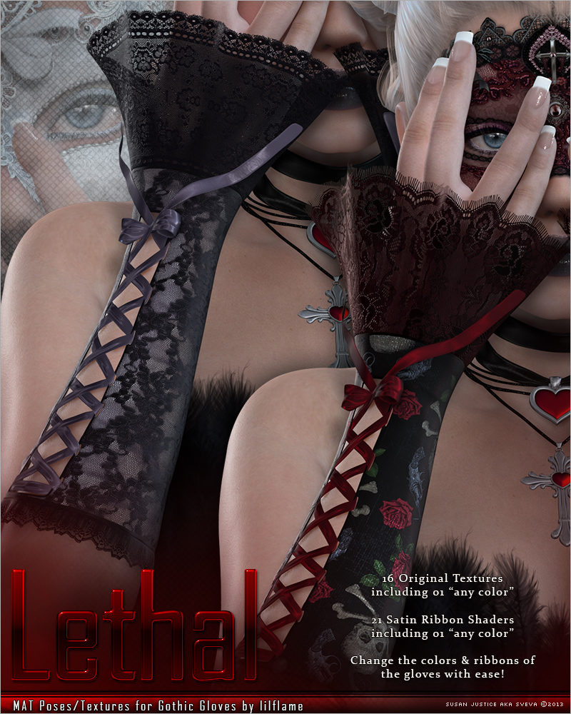 Lethal for Gothic Gloves by N/A