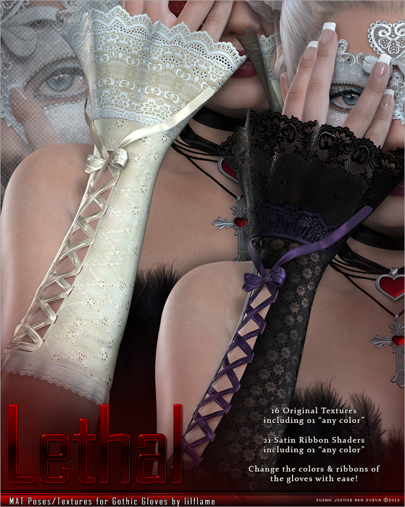 Lethal for Gothic Gloves by N/A