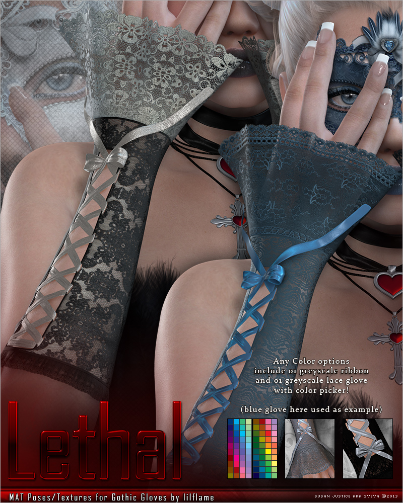 Lethal for Gothic Gloves by N/A