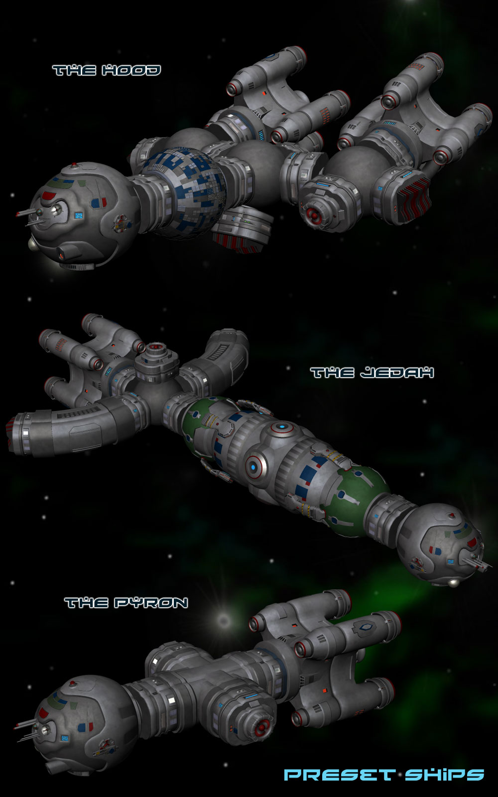 Space Ship Constructor Set 7 by N/A