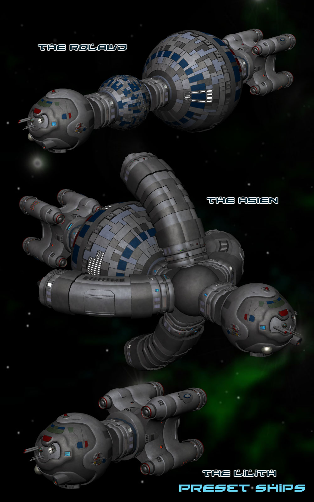 Space Ship Constructor Set 7 by N/A
