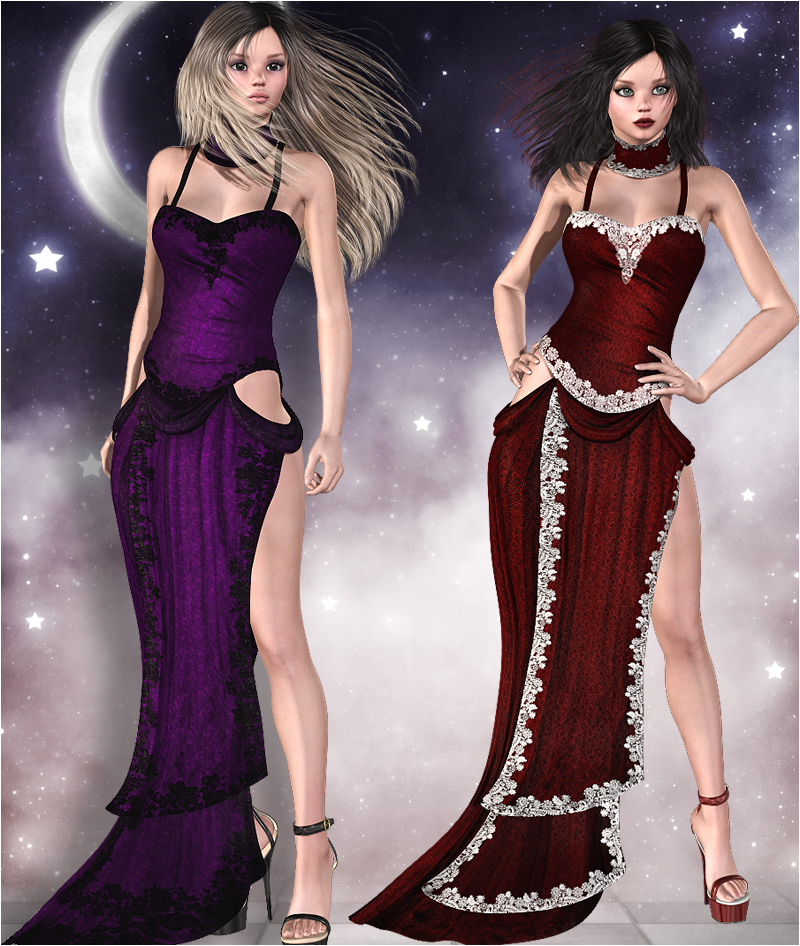 Lady In Red Dress for V4, A4, G4, S4 & Elite by N/A