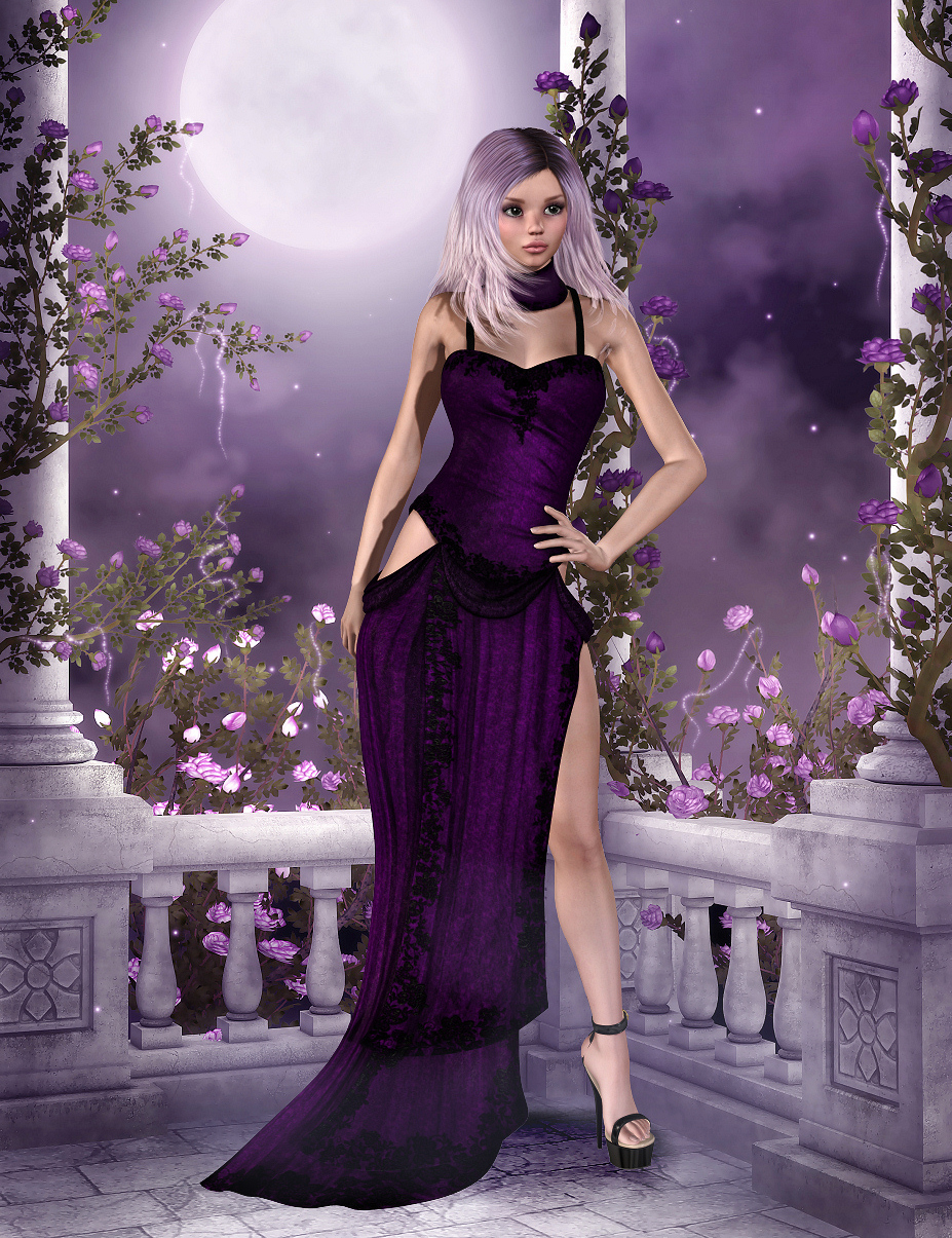 Lady In Red Dress for V4, A4, G4, S4 & Elite by N/A