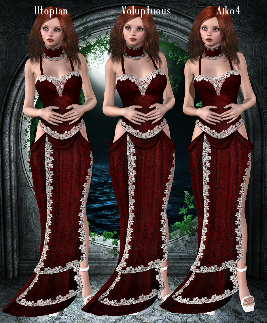 Lady In Red Dress for V4, A4, G4, S4 & Elite by N/A