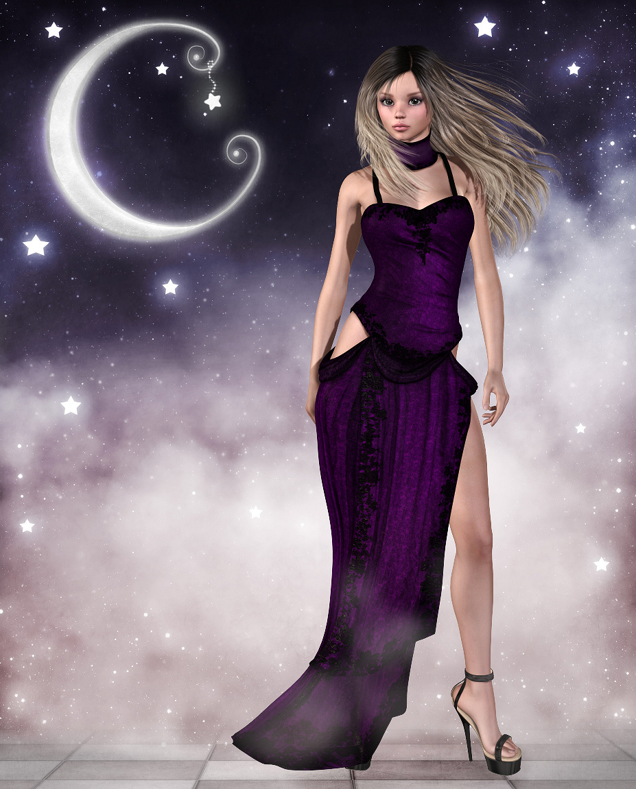 Lady In Red Dress for V4, A4, G4, S4 & Elite by N/A