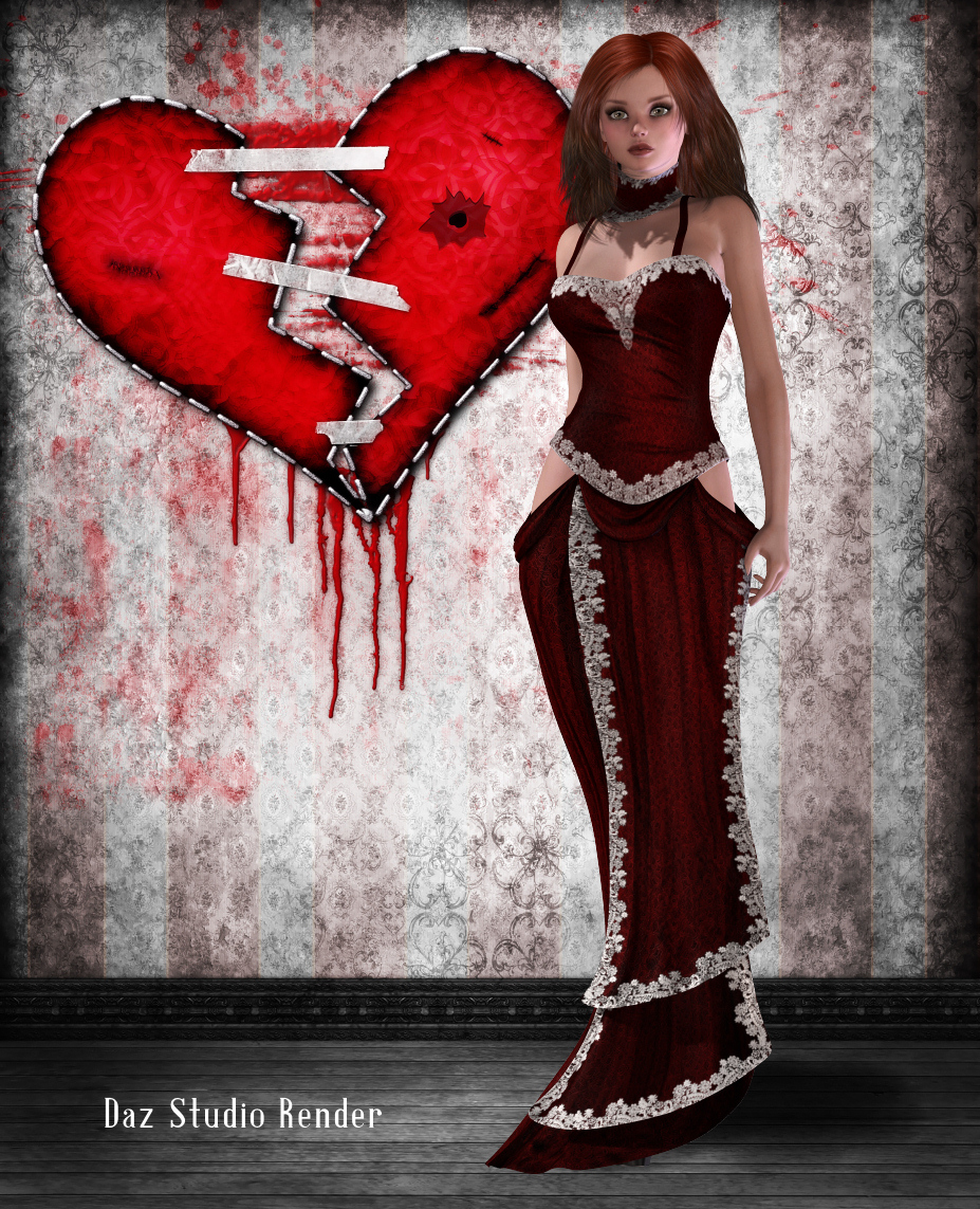 Lady In Red Dress for V4, A4, G4, S4 & Elite by N/A