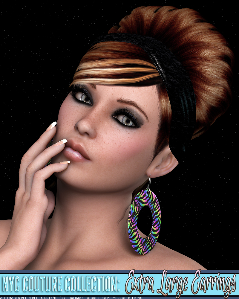 NYC Couture Collection: XL Earrings by N/A