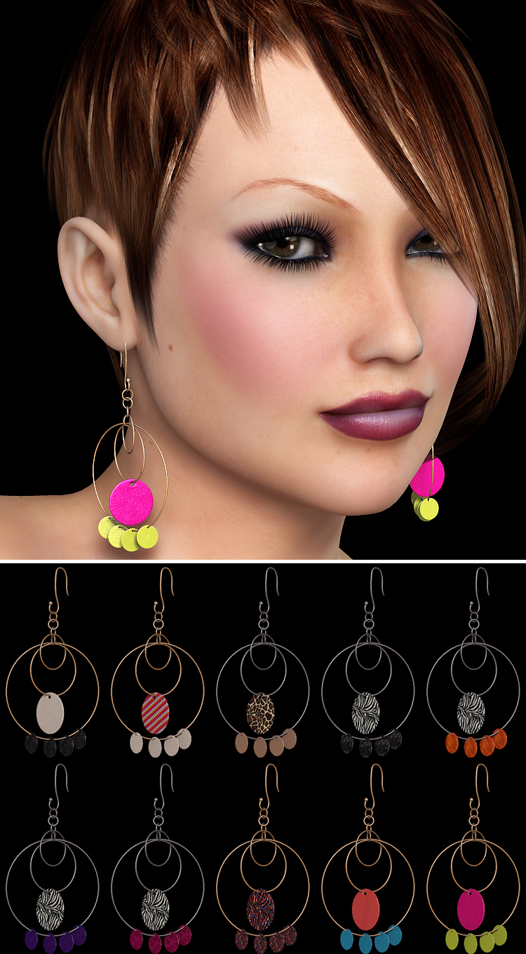 NYC Couture Collection: XL Earrings by N/A