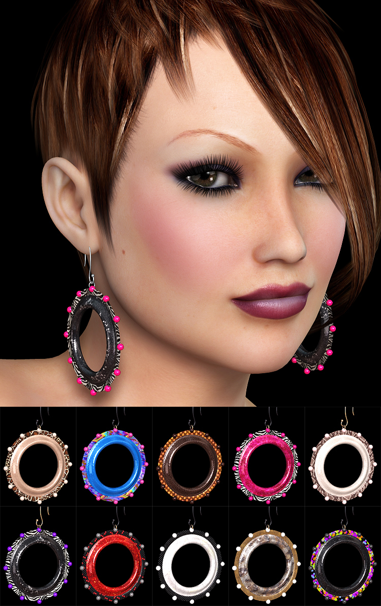 NYC Couture Collection: XL Earrings by N/A