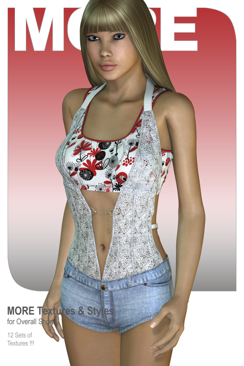MORE Textures & Styles for Overall Short by N/A