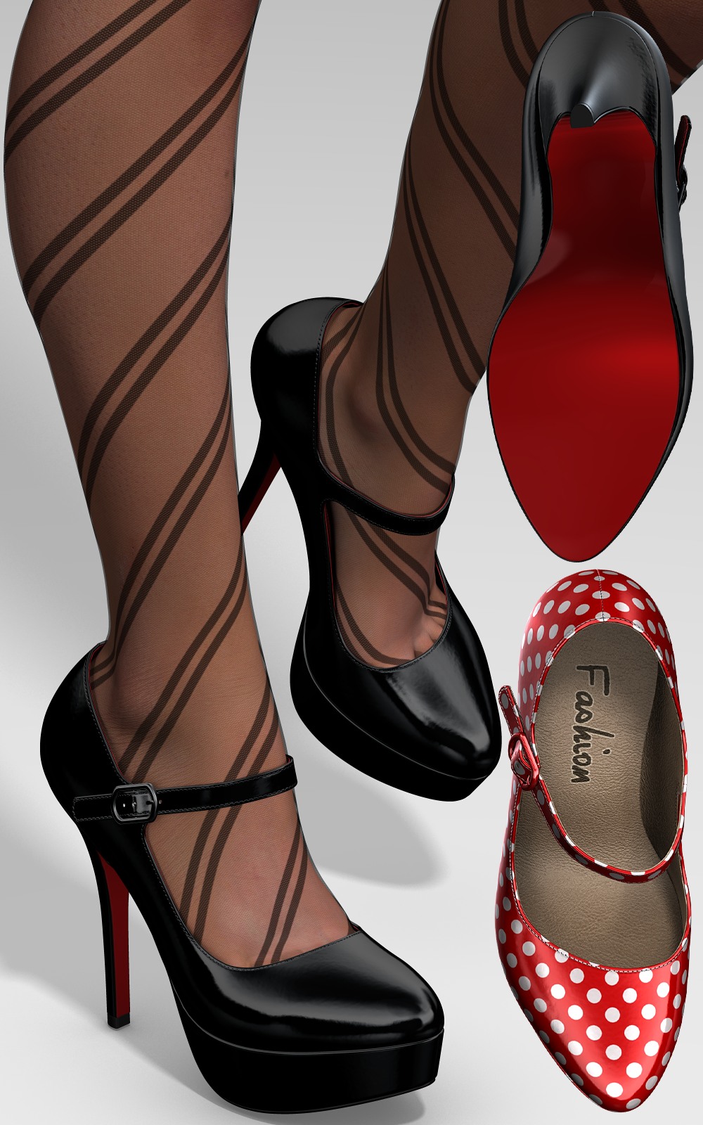 Mary Jane Shoes by N/A