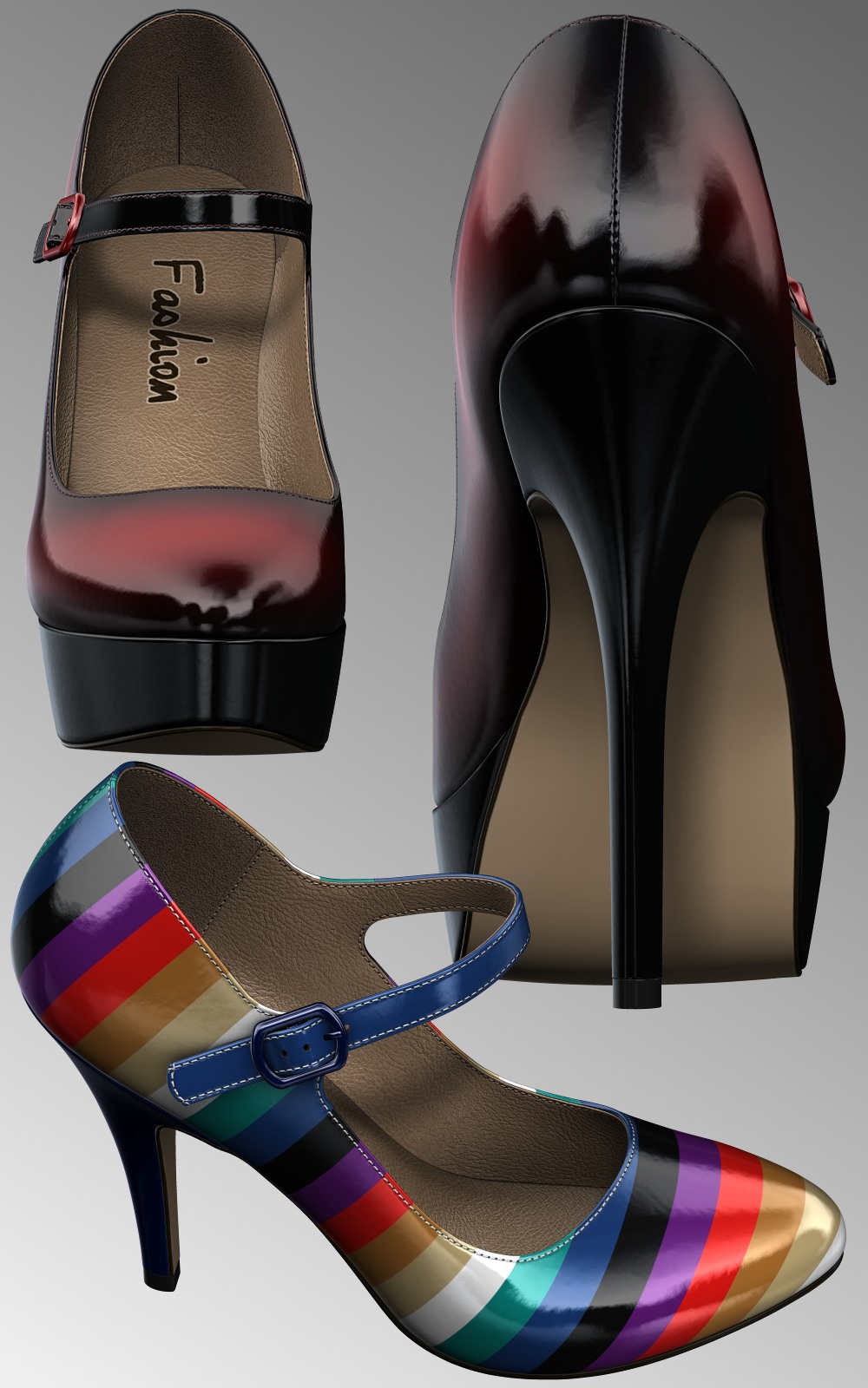 Mary Jane Shoes by N/A