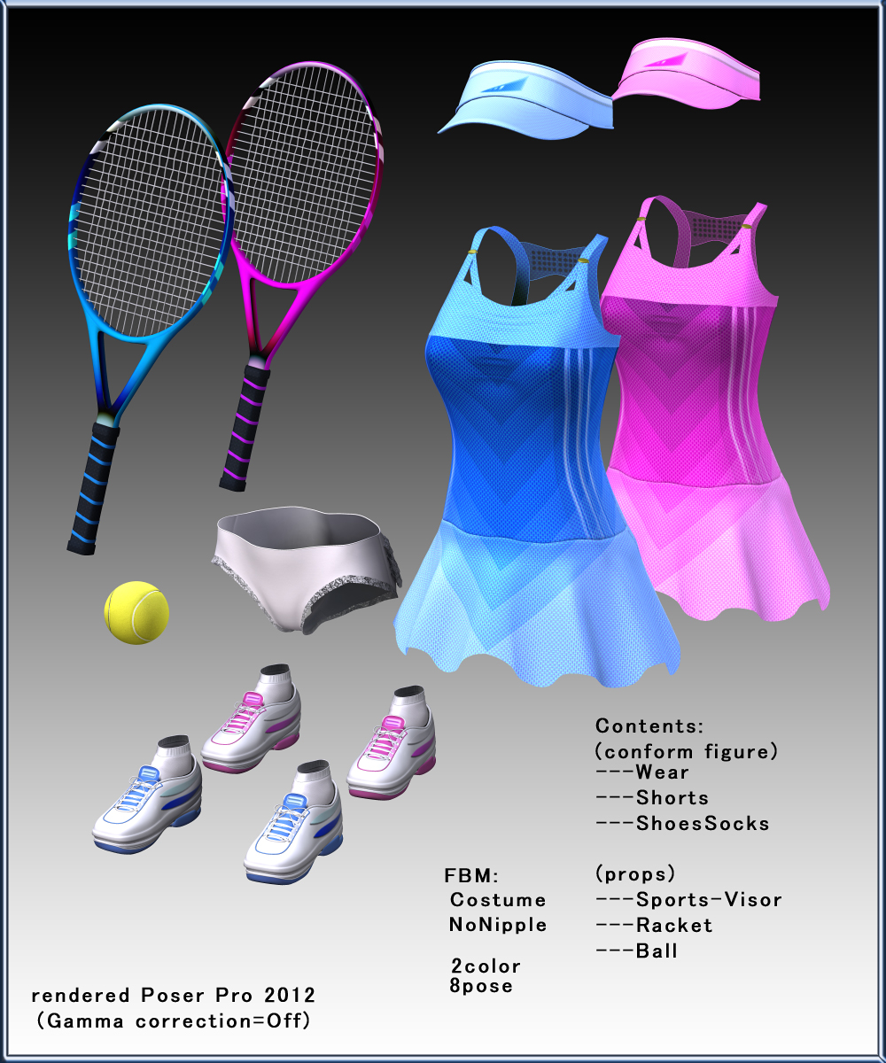 MMTennis-WearSetForTY2 by N/A