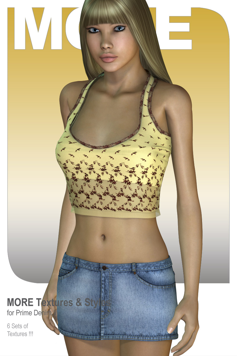 MORE Textures & Styles for Prime Denim II by N/A