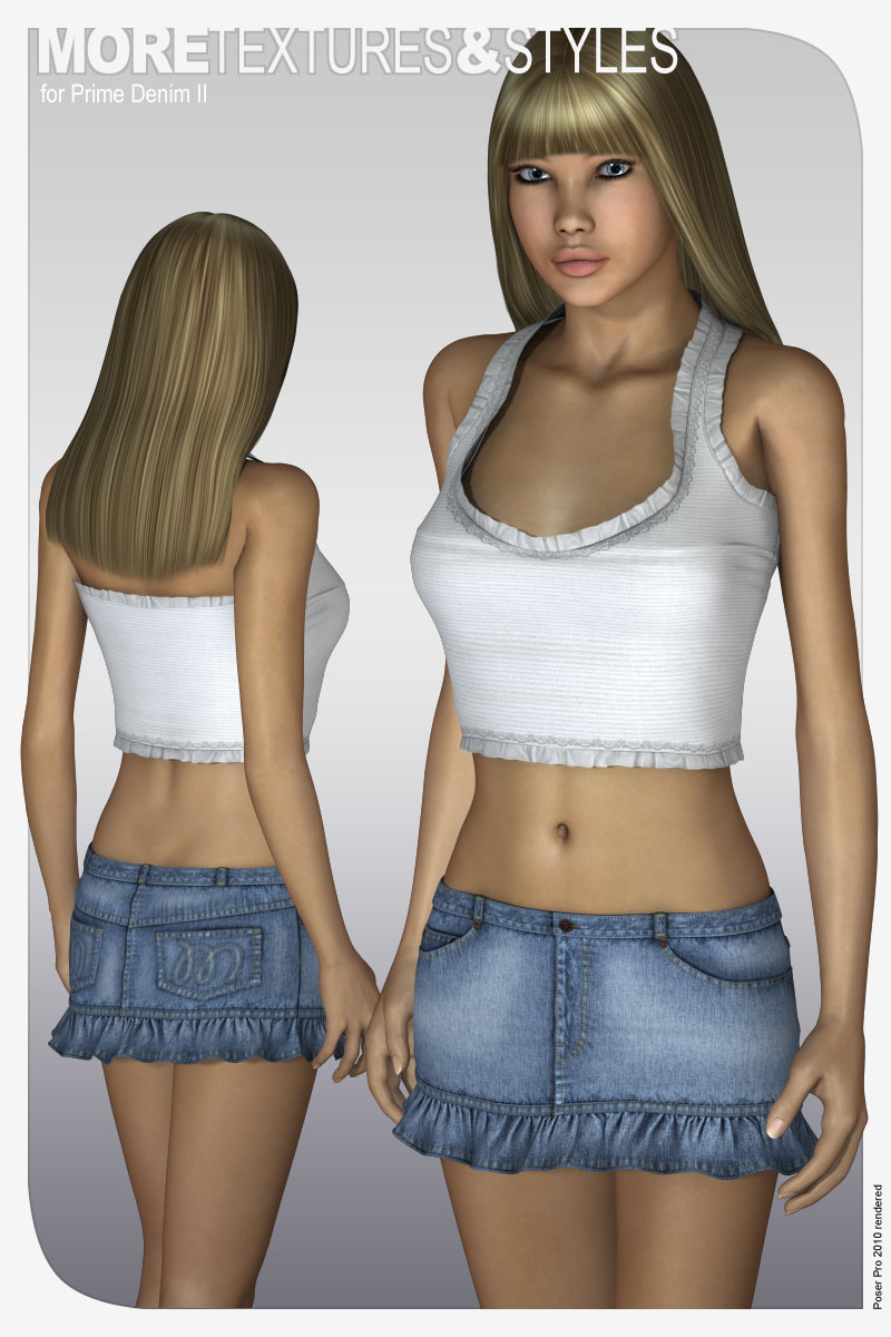 MORE Textures & Styles for Prime Denim II by N/A