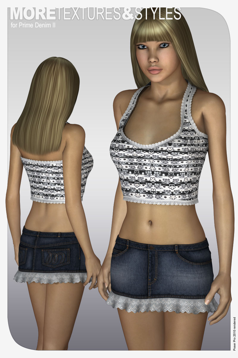 MORE Textures & Styles for Prime Denim II by N/A
