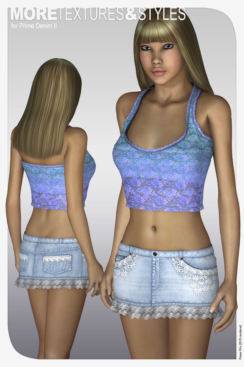 MORE Textures & Styles for Prime Denim II by N/A