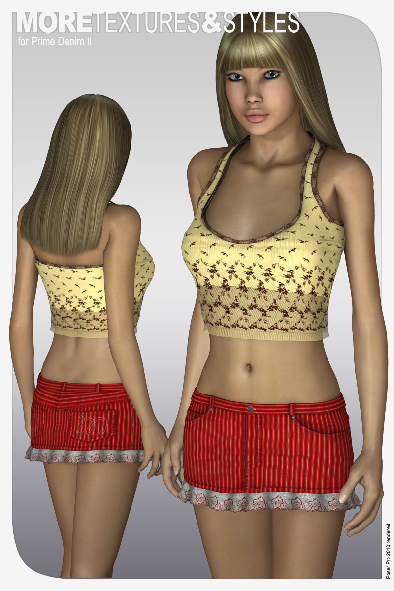 MORE Textures & Styles for Prime Denim II by N/A
