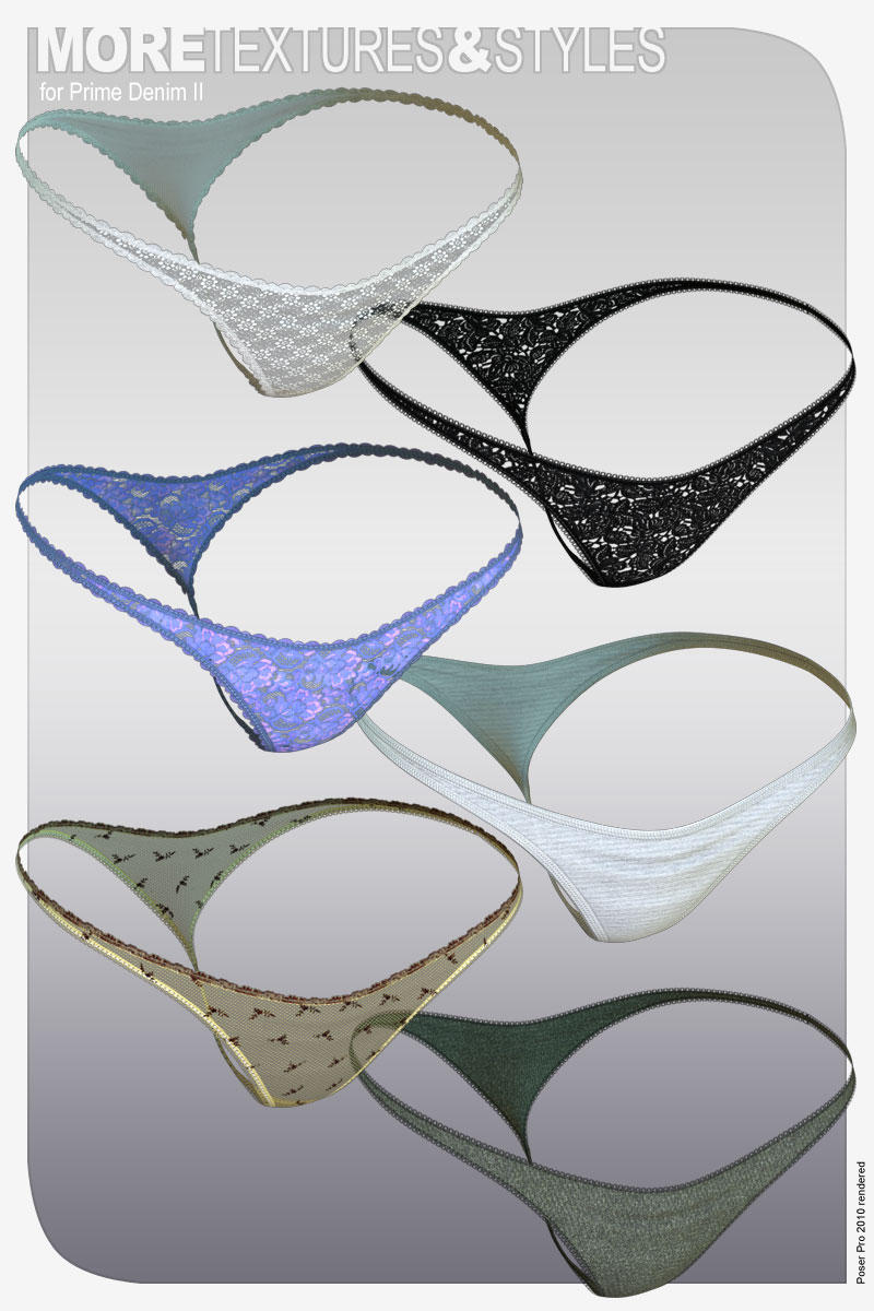 MORE Textures & Styles for Prime Denim II by N/A