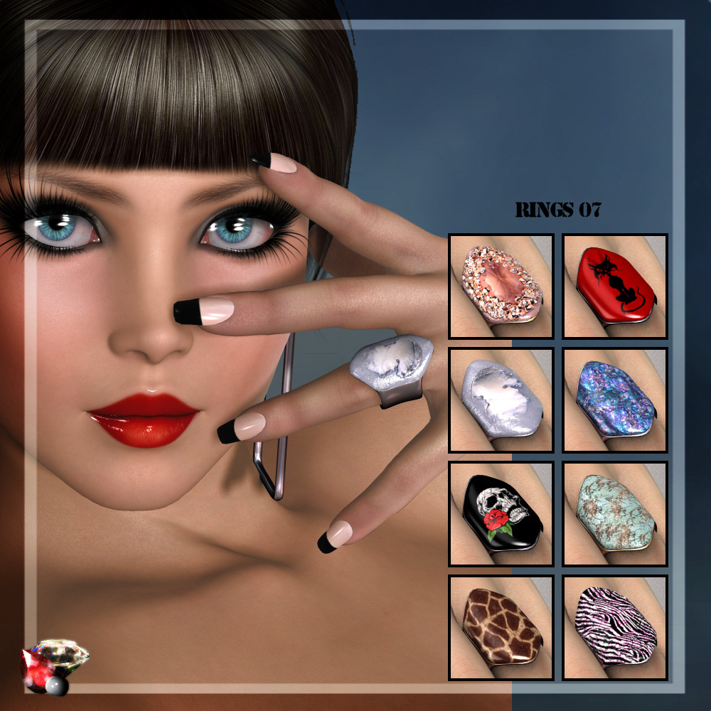 Bling Accents : Big Rings by N/A