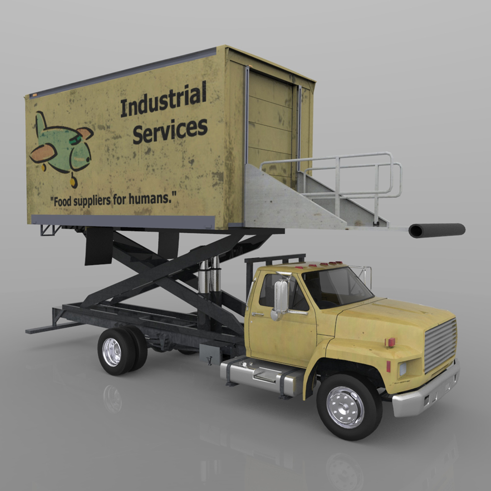 Airport Supply Truck  for Poser by N/A