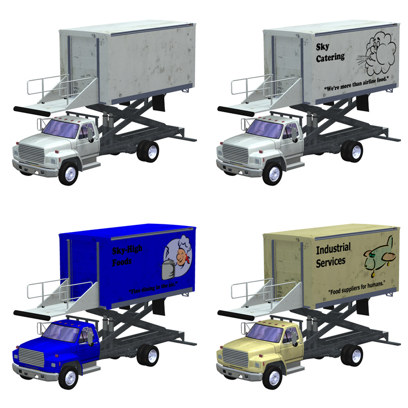 Airport Supply Truck  for Poser by N/A