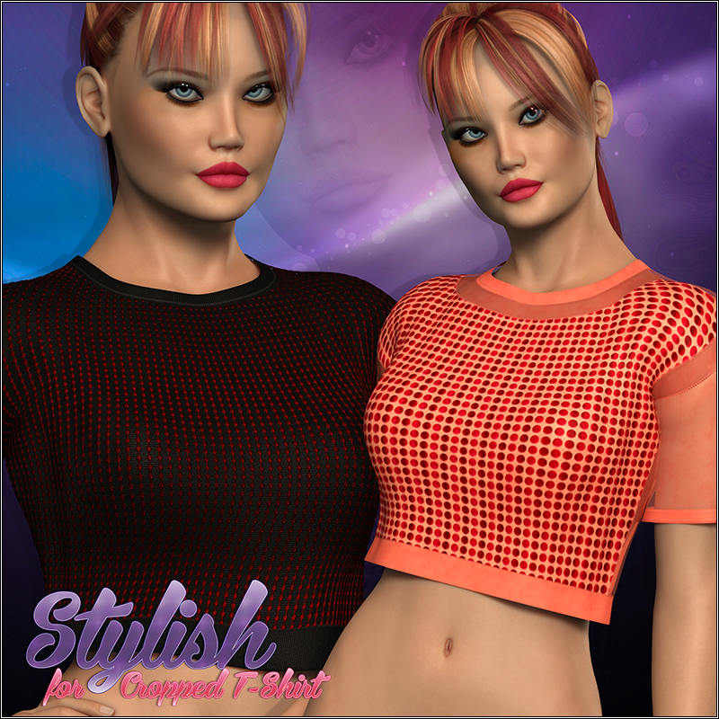 Stylish for Cropped T-Shirt by N/A