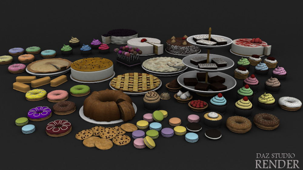 Candy Cakes Dessert Pack by N/A