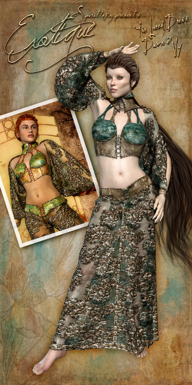 Exotique for The Laced Dress by N/A