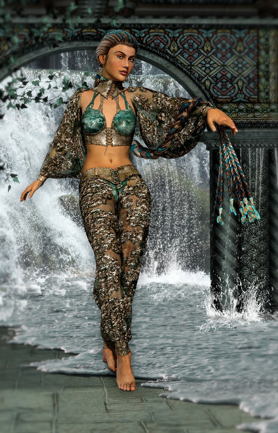 Exotique for The Laced Dress by N/A