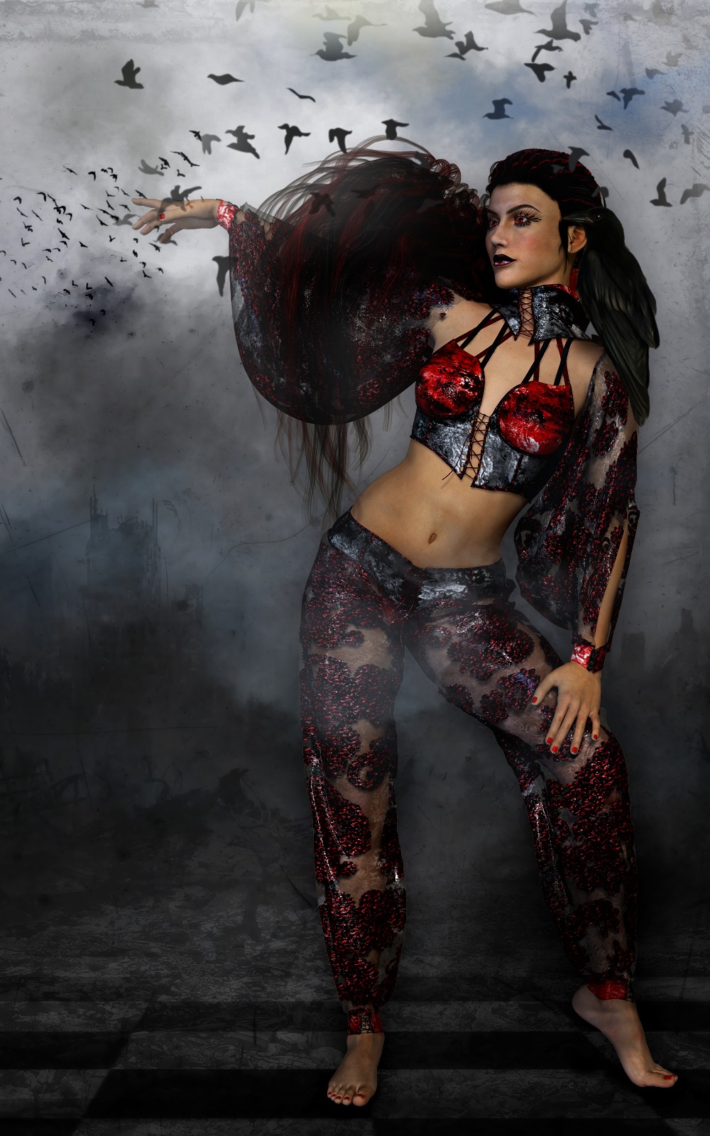 Exotique for The Laced Dress by N/A