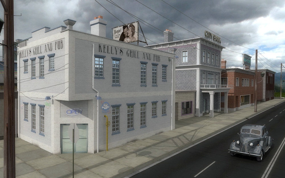 Movie Sets, City Block 16 by N/A