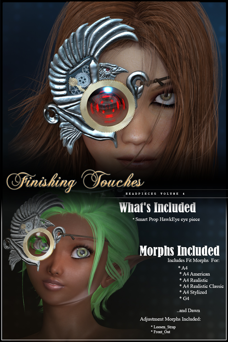 Finishing Touches: Headpieces Volume 4 by N/A