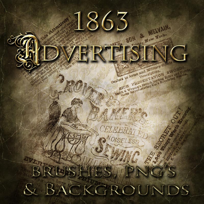 1863 Advertising by N/A