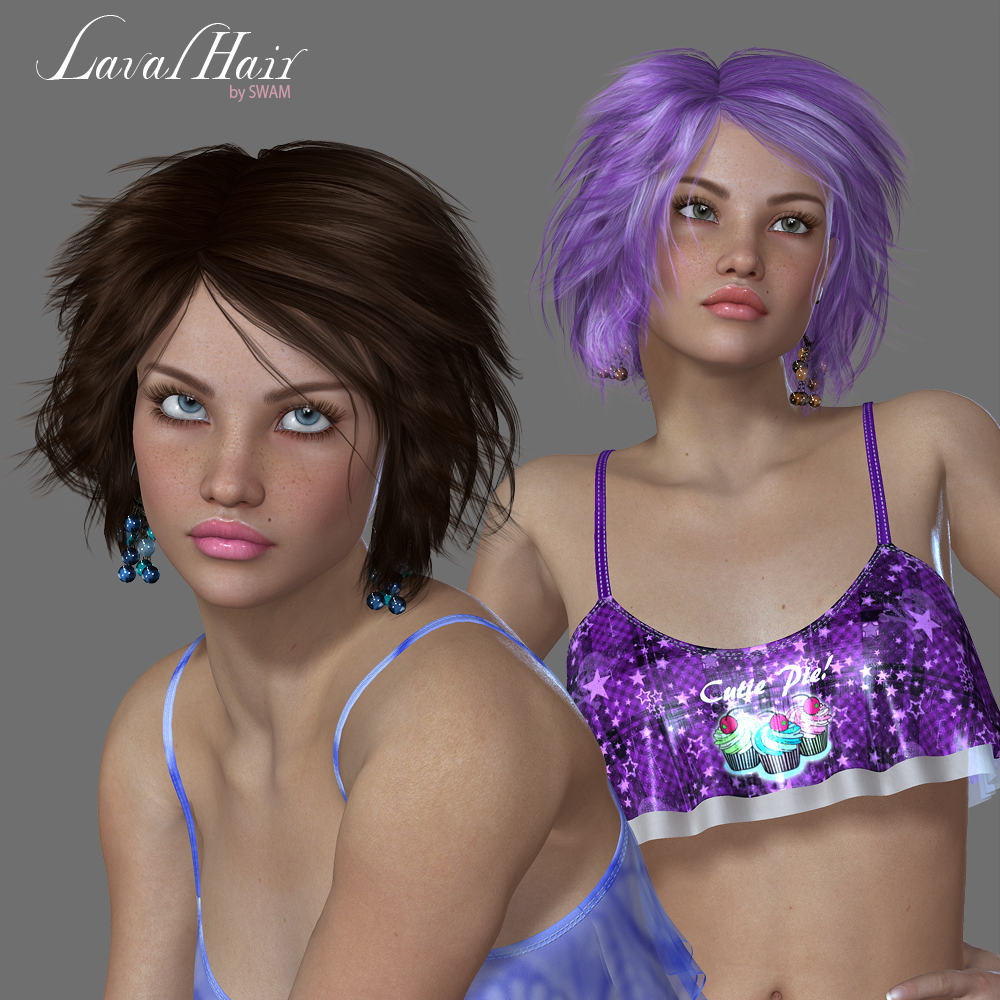 Laval Hair for V4 and G1 by N/A