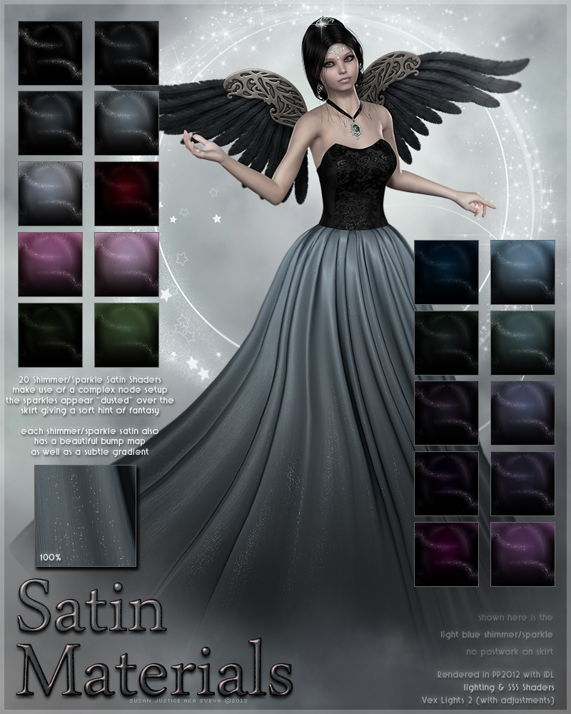 SV's Satin Materials by N/A