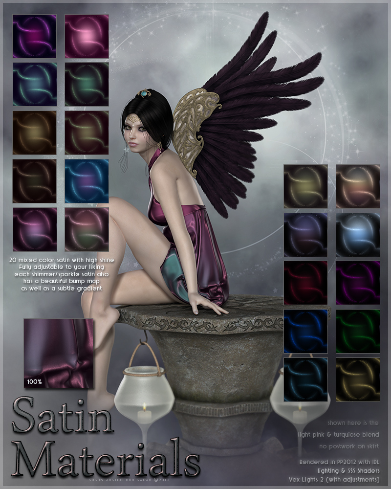 SV's Satin Materials by N/A