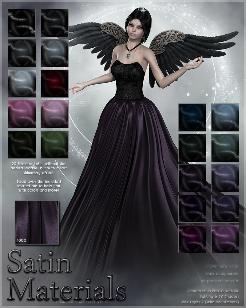 SV's Satin Materials by N/A