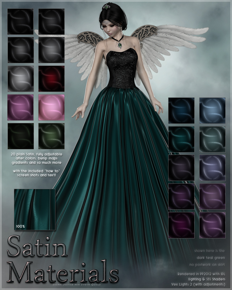SV's Satin Materials by N/A